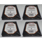 200 Docsmagic.de 18-Pocket Pages Black - Sideloading - MTG PKM YGO  - 11-Hole - Ordnerseiten Schwarz