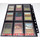 200 Docsmagic.de 18-Pocket Pages Black - Sideloading - MTG PKM YGO  - 11-Hole - Ordnerseiten Schwarz