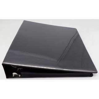 Docsmagic.de 3-Ring Album Black + 50 18-Pocket Pages Black - Sideloading - Sammelalbum + Ordnerseiten - Schwarz - PKM - YGO MTG