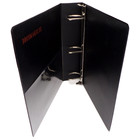 Docsmagic.de 3-Ring Album Black + 50 18-Pocket Pages Black - Sideloading - Sammelalbum + Ordnerseiten - Schwarz - PKM - YGO MTG