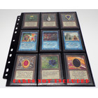 Docsmagic.de 3-Ring Album Black + 50 18-Pocket Pages Black - Sideloading - Sammelalbum + Ordnerseiten - Schwarz - PKM - YGO MTG