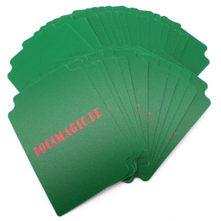 25 Docsmagic.de Trading Card Deck Divider Green - Kartentrenner Grün - MTG PKM YGO