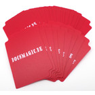 25 Docsmagic.de Trading Card Deck Divider Red - Kartentrenner Rot - MTG PKM YGO