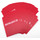 25 Docsmagic.de Trading Card Deck Divider Red - Kartentrenner Rot - MTG PKM YGO