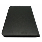 Docsmagic.de 3-Ring Premium Zip-Album Black - Sammelordner Reißverschluss Kartenalbum Schwarz - PKM - YGO MTG