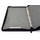 Docsmagic.de 3-Ring Premium Zip-Album Black - Sammelordner Reißverschluss Kartenalbum Schwarz - PKM - YGO MTG