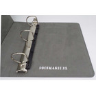 Docsmagic.de 3-Ring Premium Album Black + 50 18-Pocket Sideloading Pages - Sammelalbum + Ordnerseiten - Schwarz - PKM - YGO MTG