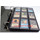 Docsmagic.de 3-Ring Premium Album Black + 50 18-Pocket Sideloading Pages - Sammelalbum + Ordnerseiten - Schwarz - PKM - YGO MTG