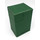 Docsmagic.de Premium Magnetic Tray Box (80) Green + Deck Divider - MTG PKM YGO - Kartenbox Grün