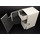 Docsmagic.de Premium Magnetic Tray Box (80) White + Deck Divider - MTG PKM YGO - Kartenbox Weiss