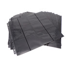 10 Docsmagic.de 24-Pocket Playset Pages Black - Sideloading - MTG PKM YGO  - 11-Hole - Ordnerseiten Schwarz