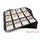 50 Docsmagic.de 24-Pocket Playset Pages Black - Sideloading - MTG PKM YGO  - 11-Hole - Ordnerseiten Schwarz