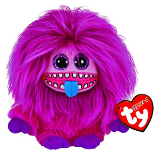 Carletto Ty 37139 - Plüschtier - ZeeZee - Frizzy mit Glitzeraugen 15 cm, pink
