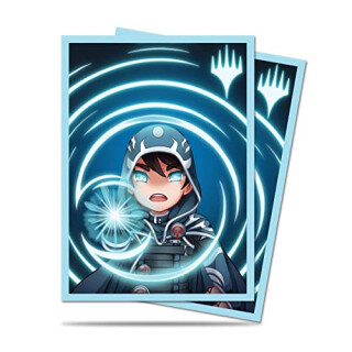 Ultra Pro Standard Deck Protector - Chibi Collection Jace - Mystic for Magic (100 Sleeves)