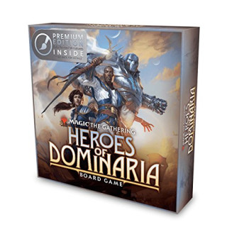 Wizkids Magic: The Gathering: Heroes of Dominaria Board Game Premium Edition - English