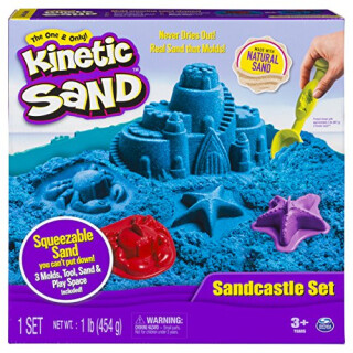 Spin Master 6028092- Kinetic Sand - Box Set (454 g) - farblich sortiert - Zufällige Auswahl – At Random
