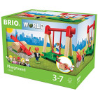 BRIO World 33948 - Village Spielplatz, bunt