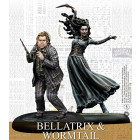 Harry Potter Miniatures Bellatrix & Wormtail - English