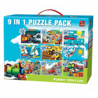 King 5520 Koffer Puzzle Pack – Funny...