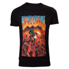 DOOM - Classic Boxart Mens T-shirt - S