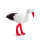 WWF – Plüsch Storch, 15170025, 23 cm