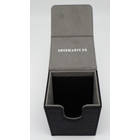 Docsmagic.de Premium Magnetic Flip Box (80) Black + Deck Divider - MTG - PKM - YGO!