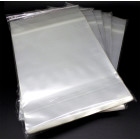 5 x 100 Docsmagic.de Resealable Golden Age Size Comic Bags 197 x 266 - 2 Mil - Hüllen mit Lasche - Wiederverschließbar