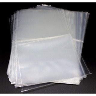 50 Docsmagic.de 2-Pocket Album Pages 5" x 7" - Photo Postcard - 181 x 141 mm - 11-Hole - Ordnerseiten