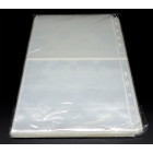 50 Docsmagic.de 2-Pocket Album Pages 5" x 7" - Photo Postcard - 181 x 141 mm - 11-Hole - Ordnerseiten