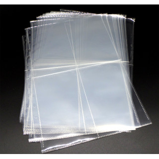 10 Docsmagic.de 4-Pocket Album Pages 3.5" x 5.25" - Photo Postcard - 95 x 144 mm - 11-Hole - Ordnerseiten