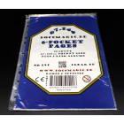 10 Docsmagic.de 6-Pocket Album Pages 2.5" x 5.25" - 67 x 144 mm - 11-Hole - Ordnerseiten