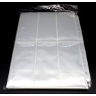 50 Docsmagic.de 6-Pocket Album Pages 2.5" x 5.25" - 67 x 144 mm - 11-Hole - Ordnerseiten