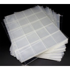 100 Docsmagic.de 20-Pocket Album Pages 2" x 2" - Coins Sticker - 53 x 53 mm - 11-Hole - Münzen Ordnerseiten