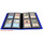 Docsmagic.de Pro-Player 4-Pocket Album Dark Blue - 160 Card Binder - MTG - PKM - YGO - Sammelalbum Dunkelblau