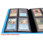 Docsmagic.de Pro-Player 4-Pocket Album Light Blue - 160 Card Binder - MTG - PKM - YGO - Sammelalbum Hellblau