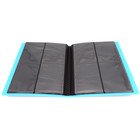 Docsmagic.de Pro-Player 4-Pocket Album Light Blue - 160 Card Binder - MTG - PKM - YGO - Sammelalbum Hellblau