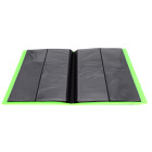 Docsmagic.de Pro-Player 4-Pocket Album Light Green - 160 Card Binder - MTG - PKM - YGO - Sammelalbum Hellgrün
