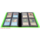 Docsmagic.de Pro-Player 4-Pocket Album Light Green - 160 Card Binder - MTG - PKM - YGO - Sammelalbum Hellgrün