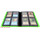Docsmagic.de Pro-Player 4-Pocket Album Light Green - 160 Card Binder - MTG - PKM - YGO - Sammelalbum Hellgrün