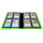 Docsmagic.de Pro-Player 4-Pocket Album Light Green - 160 Card Binder - MTG - PKM - YGO - Sammelalbum Hellgrün
