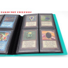 Docsmagic.de Pro-Player 4-Pocket Album Mint - 160 Card Binder - MTG - PKM - YGO - Sammelalbum Aqua