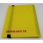 Docsmagic.de Pro-Player 4-Pocket Album Yellow - 160 Card Binder - MTG - PKM - YGO - Sammelalbum Gelb