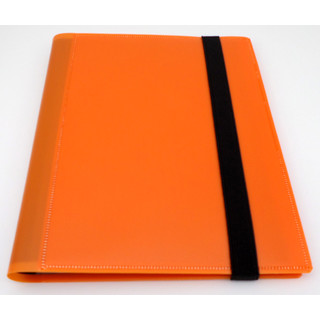 Docsmagic.de Pro-Player 4-Pocket Album Orange - 160 Card Binder - MTG - PKM - YGO - Sammelalbum