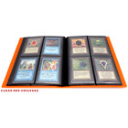 Docsmagic.de Pro-Player 4-Pocket Album Orange - 160 Card Binder - MTG - PKM - YGO - Sammelalbum