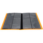 Docsmagic.de Pro-Player 4-Pocket Album Orange - 160 Card Binder - MTG - PKM - YGO - Sammelalbum