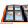 Docsmagic.de Pro-Player 4-Pocket Album Orange - 160 Card Binder - MTG - PKM - YGO - Sammelalbum