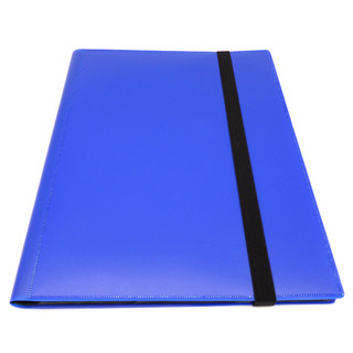 Docsmagic.de Pro-Player 9-Pocket Album Dark Blue - 360 Card Binder - MTG - PKM - YGO - Sammelalbum Dunkelblau