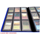 Docsmagic.de Pro-Player 9-Pocket Album Dark Blue - 360 Card Binder - MTG - PKM - YGO - Sammelalbum Dunkelblau