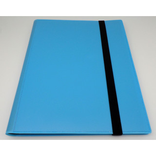 Docsmagic.de Pro-Player 9-Pocket Album Light Blue - 360 Card Binder - MTG - PKM - YGO - Sammelalbum Hellblau