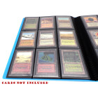 Docsmagic.de Pro-Player 9-Pocket Album Light Blue - 360 Card Binder - MTG - PKM - YGO - Sammelalbum Hellblau